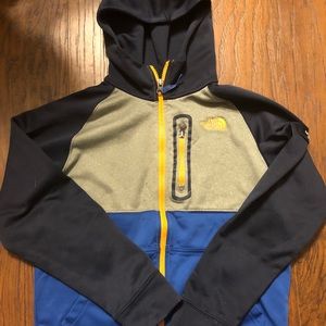 Boys North Face zip up